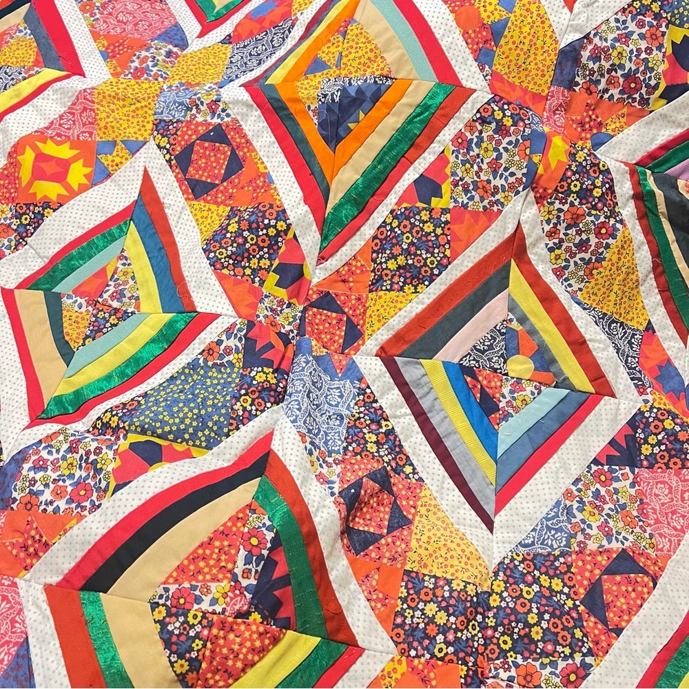 Colorful Patchwork Quilt